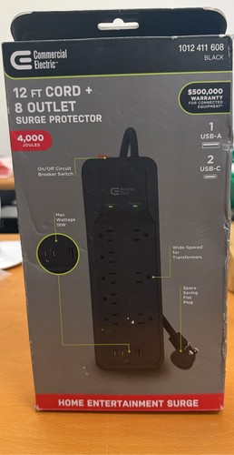Commercial electric outlet - commercial, 8-outlet