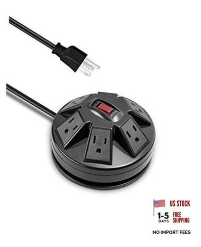 Outlet surge protector power - 6-outlet,