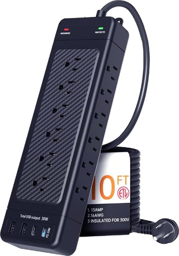Surge protector power strip - surge,